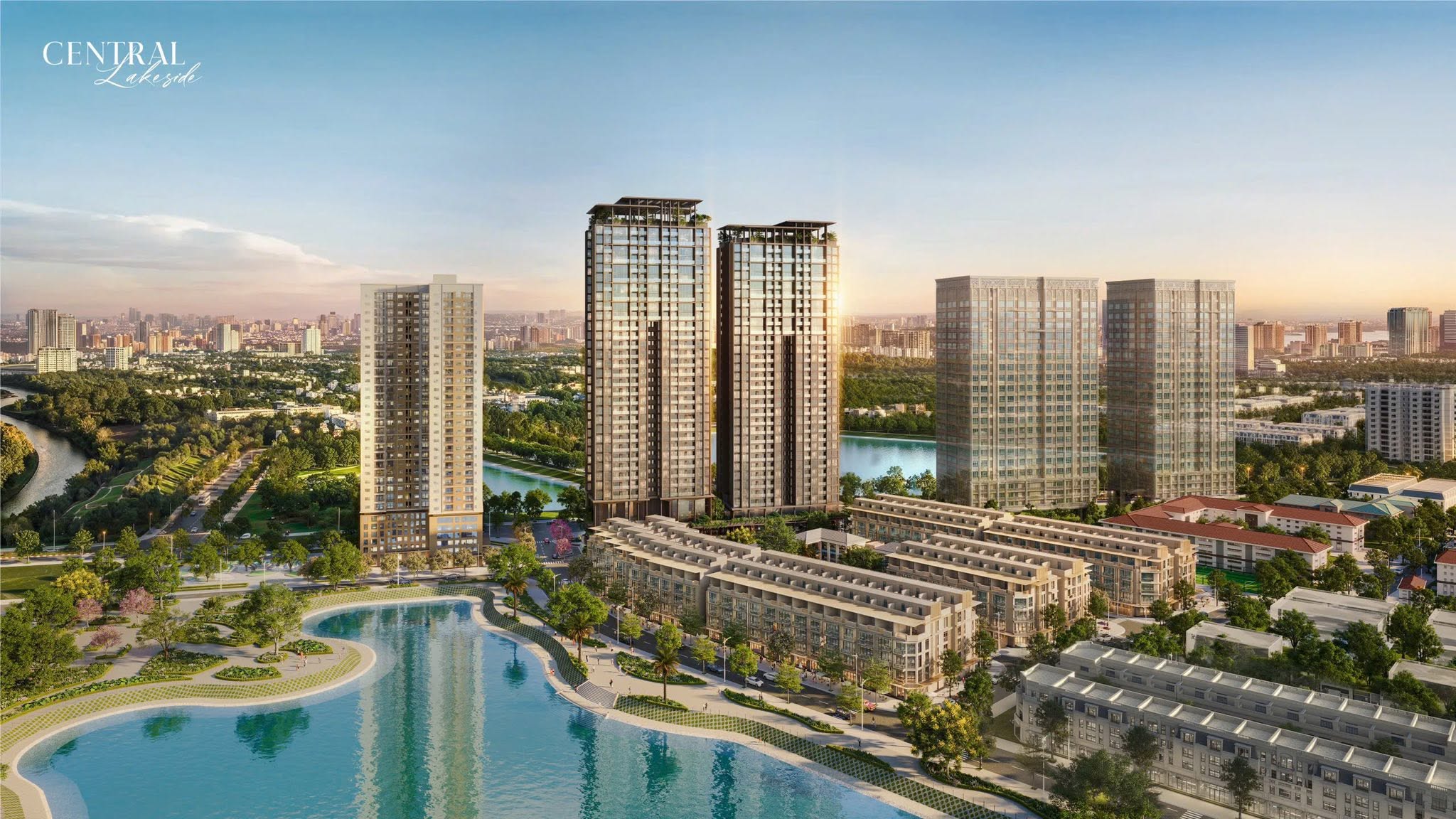 Phoi canh central lakeside Trung Van